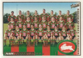 2002 Select Challenge - Case Card #CC1 South Sydney Rabbitohs Front